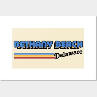 Bethany Beach, Delaware / / Retro Style Design Posters and Art